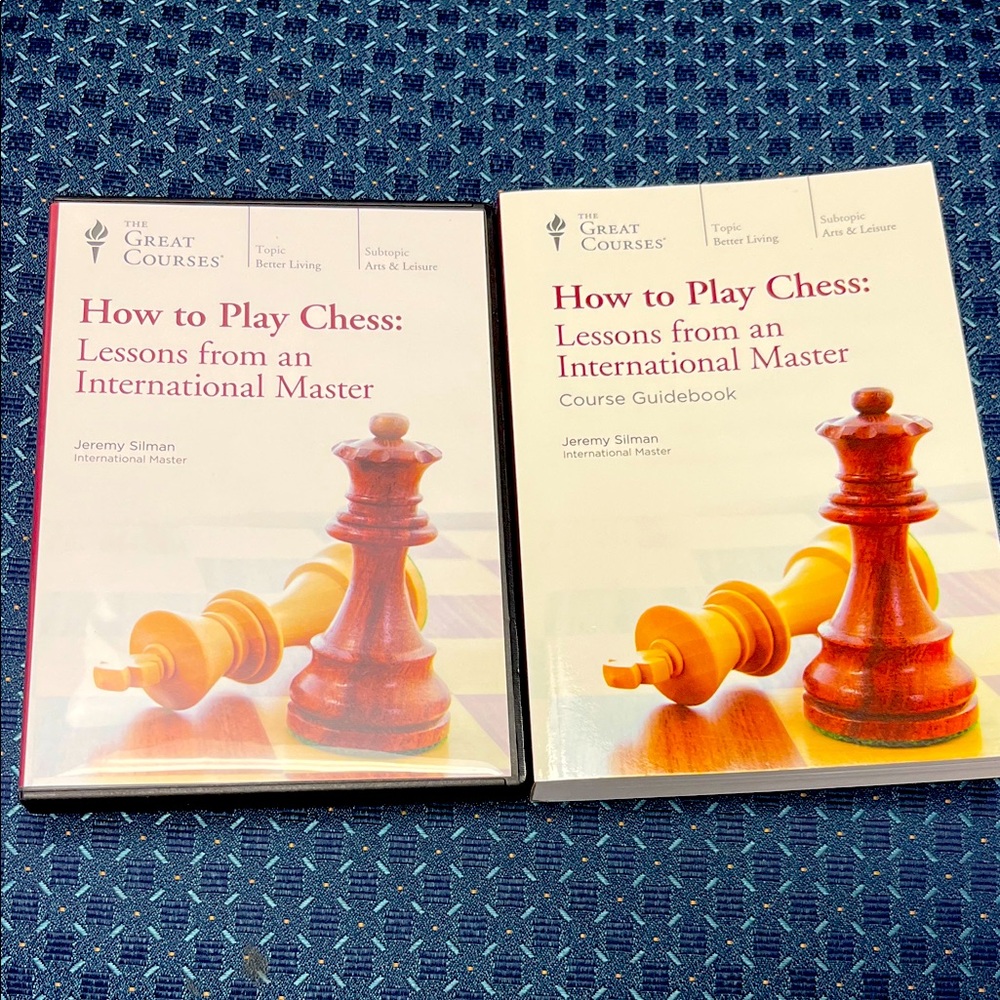 How To Play Chess Great Courses Guidebook & 4 DVD Set